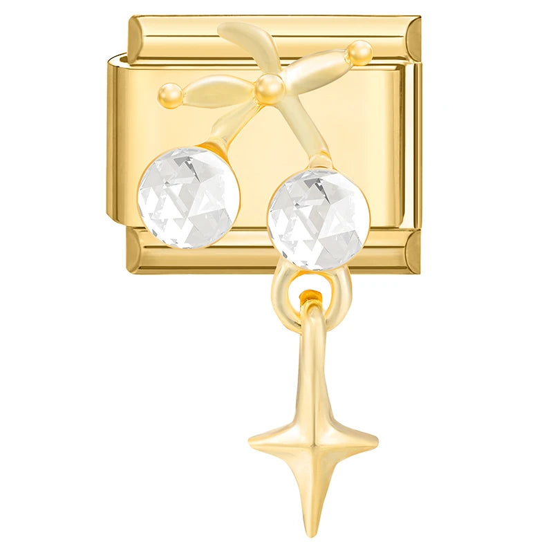2026 Exquisite Bowknot Micro Inlaid Colored Zircon Pearl Italian