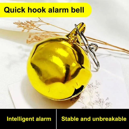 10 Quick-clip Aluminum Alloy Fishing Bell Alarm Auto-alarm Rig Boat Qme