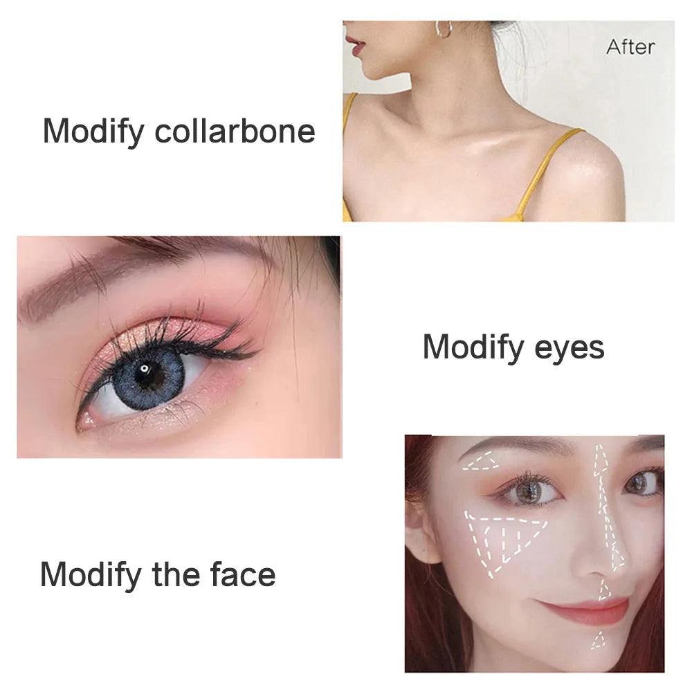 Highlighting Powder Pearlescent Fine Mashed Soft Texture LEEINTO Qme