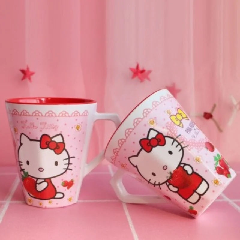 Hellokitty Creative Toothbrush Cup—Cute Couples' Toothbrush Cups Cartoon-themed Toothbrush Cups for Home and Dorm Rooms Qme