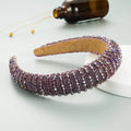 Luxury Elegant Baroque Crystal Headband Beads Blingbling Sponge Qme Style 2