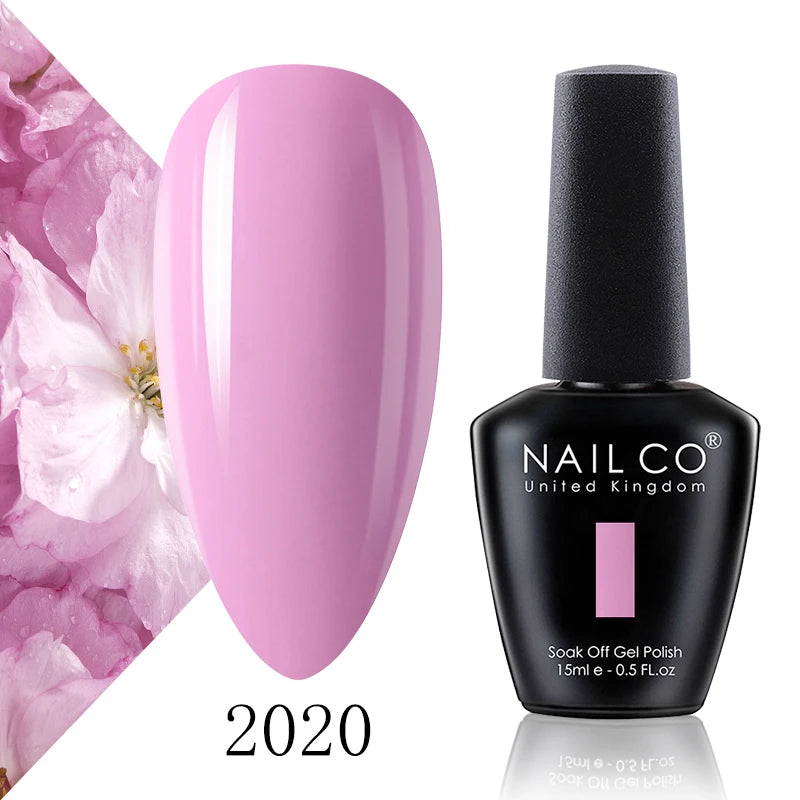 NAILCO 131 Colors Nail Gel Polish Off LED Semi Permanant Art Hybrid