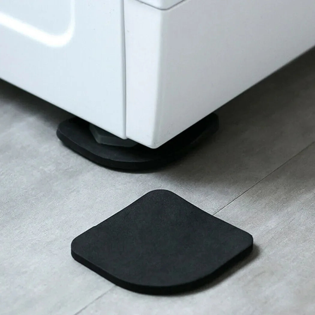 4Pcs Washing Machine Anti Vibration Pad Non Slip Shock Mute Foot Feet Tailorable Mat Refrigerator Floor Furniture Protectors Qme