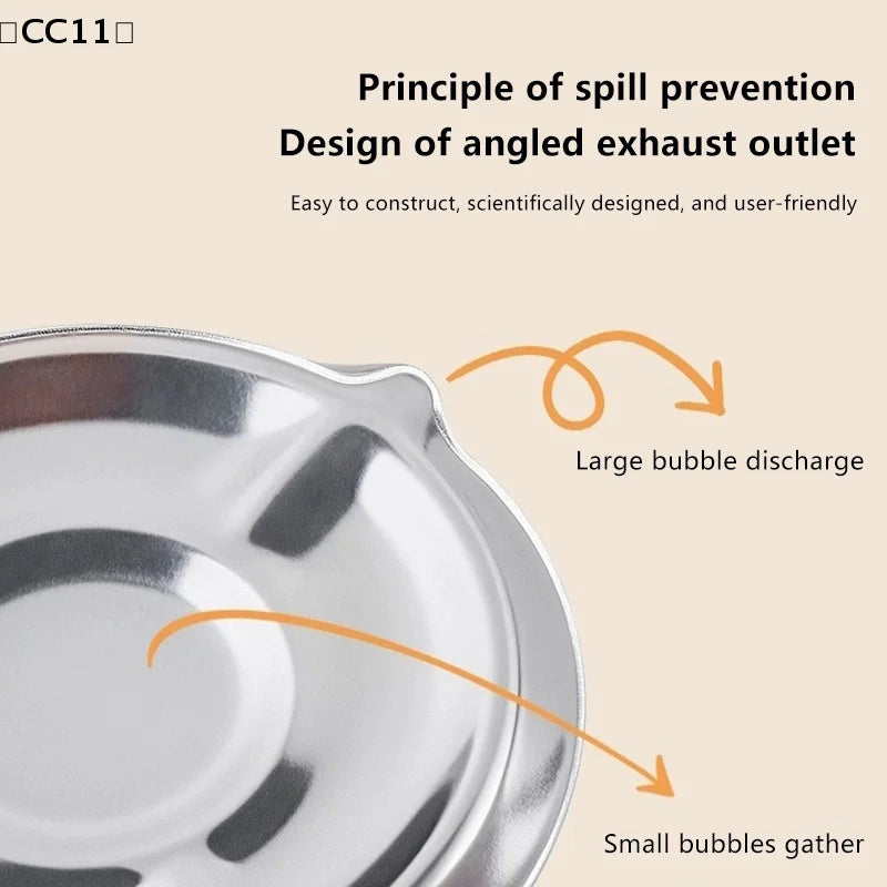 Stainless Steel Pot Watcher Disc Kitchen Essential Prevent Pasta Qme