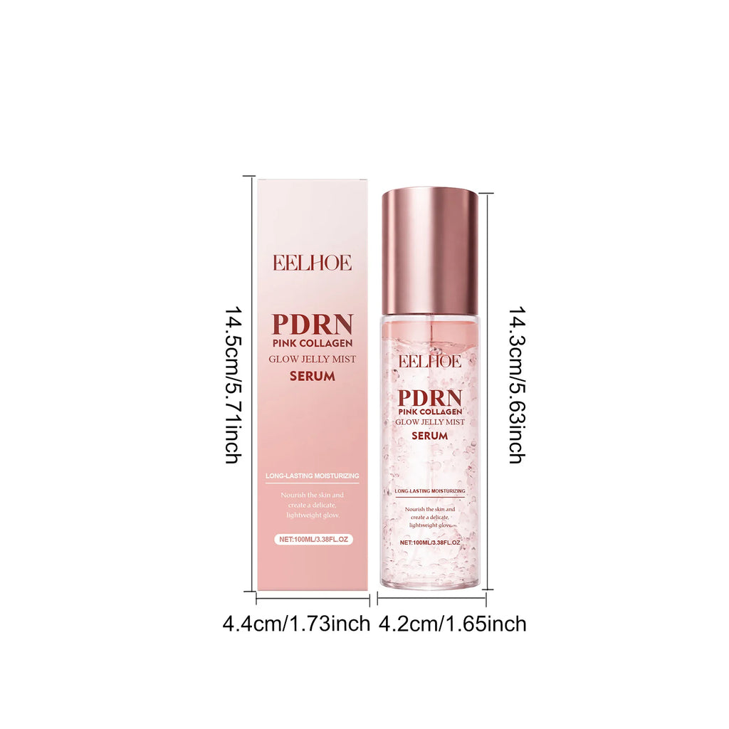 Jelly Mist Serum Collagen Brightening Essence Spray Facial Moisturizing Soothing Delicate Skin Improve Drying Skin Care Qme