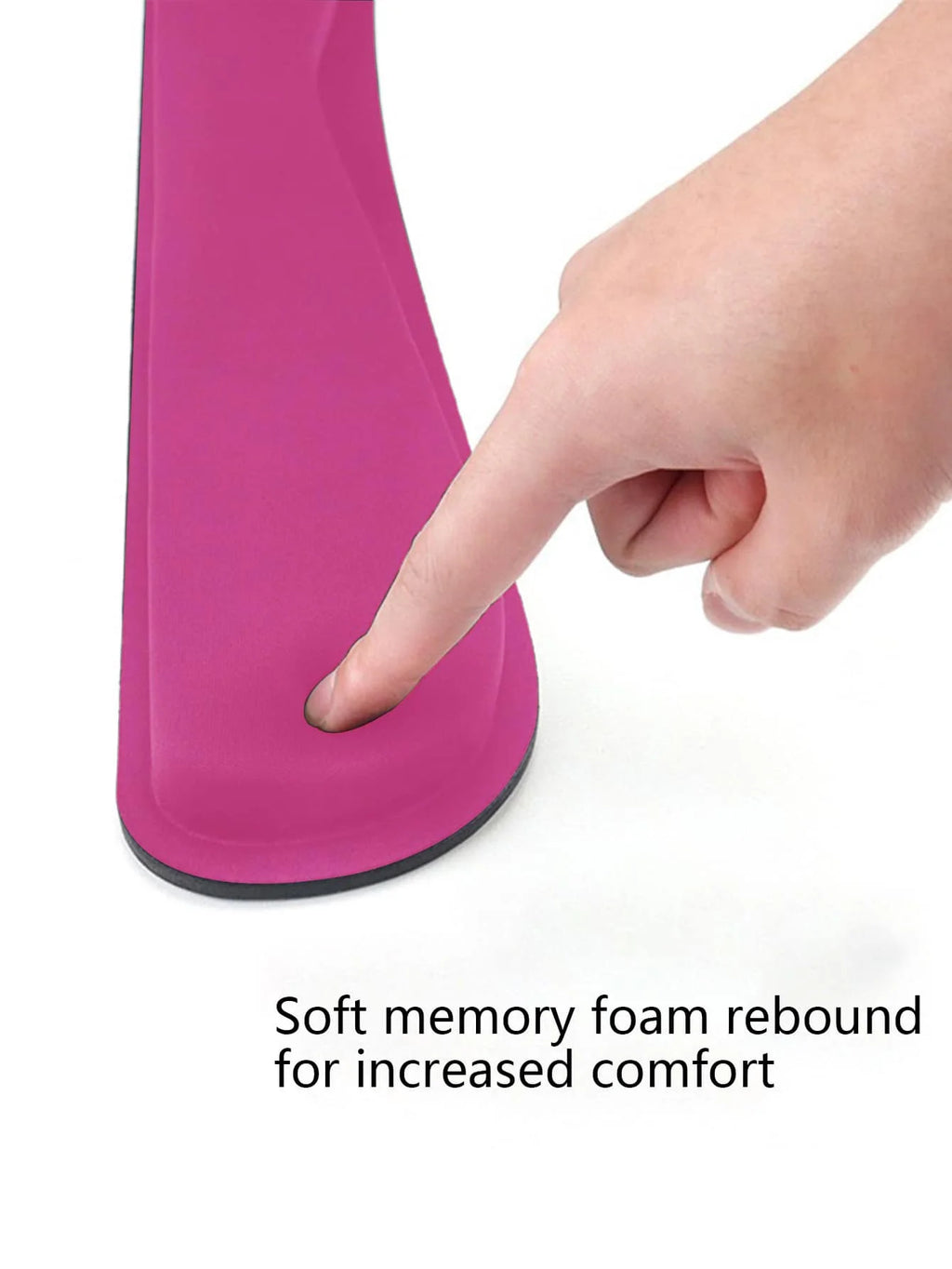 Memory Foam Rubber Bottom Three-dimensional Wrist Pad Office Keyboard Qme