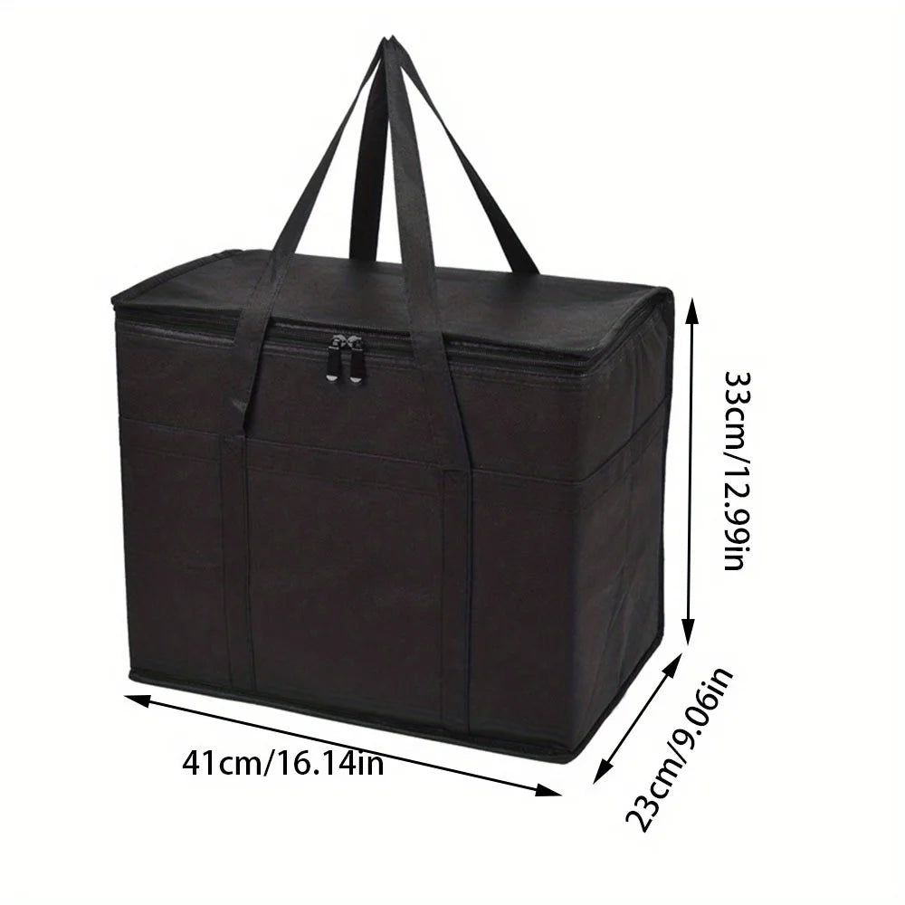 Keep Your Food and Drinks Cool and Fresh with Our Extra Large Insulated Picnic Bag! Qme 41 23 33
