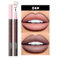 QIBEST Matte Liquid Lipliner Pencil Waterproof Plumping Stain Lipstick Natural Lip Liner Outline Lips Contour Pen Cosmetics Qme 04