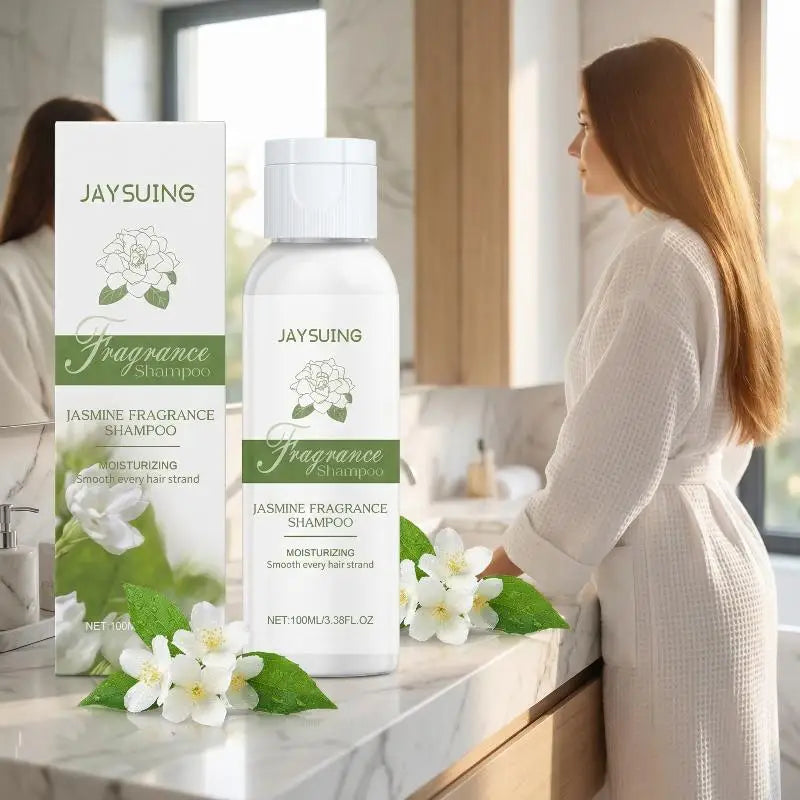 Plant Based Jasmine Shampoo Frizzy Hair Nourishing Scalp Anti Itch Qme