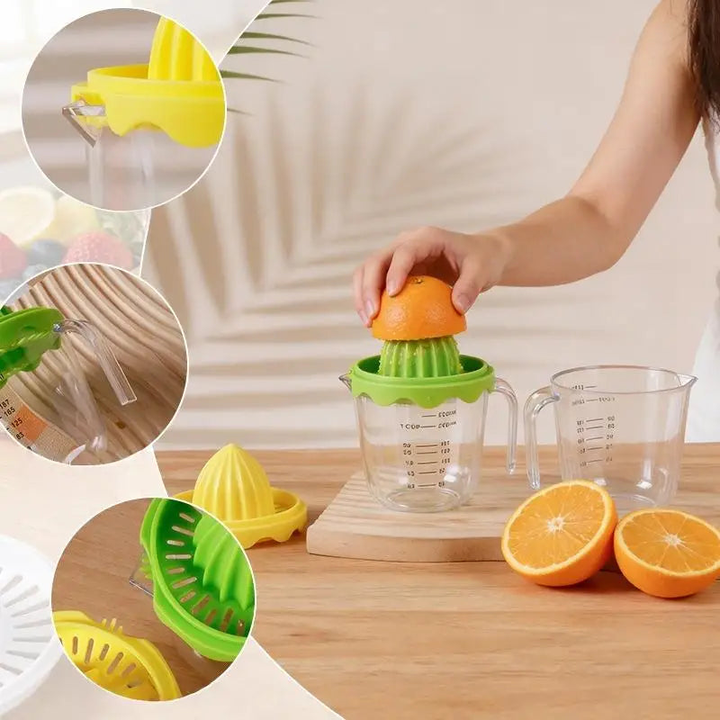 Fruits Lemons Citrus Small Portable Juicer Manual Fruit Hand Squeeze Qme