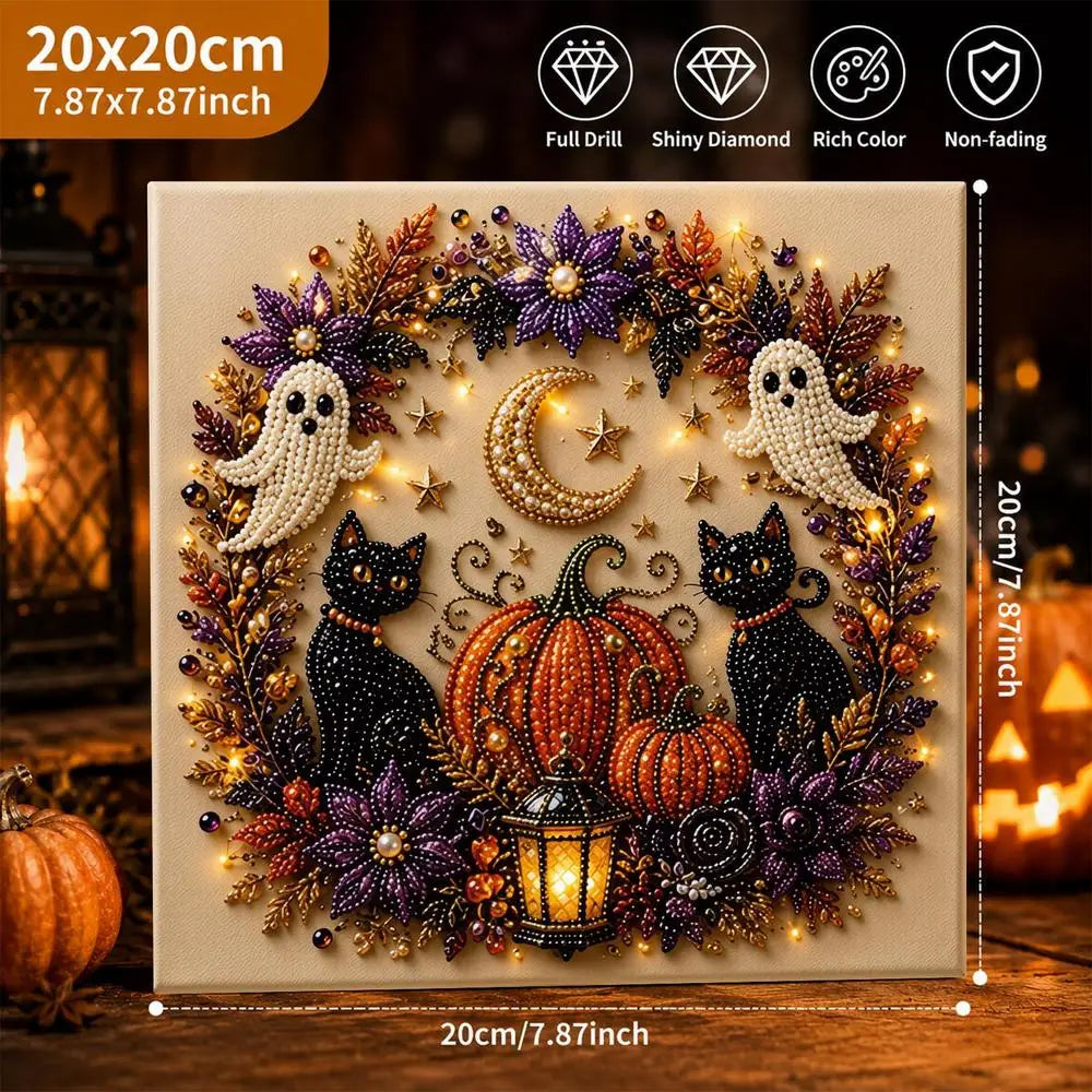 Pearl Art Cute Spooky Home Decor Crafts Halloween Ghost DIY Office Qme A China Mainland