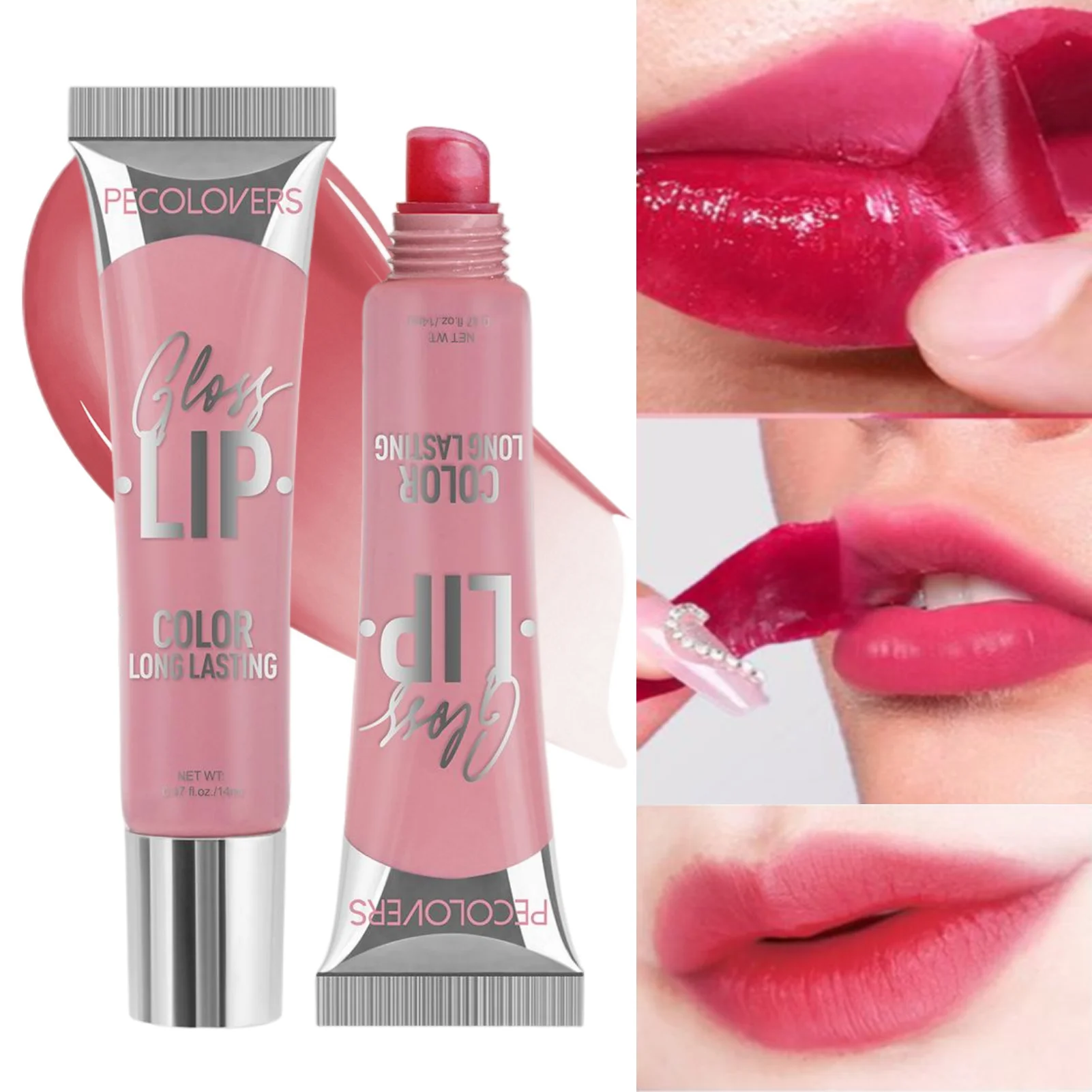 Waterproof Long-lasting Peel Off Lip Gloss Tattoo Matte Natural Look Qme