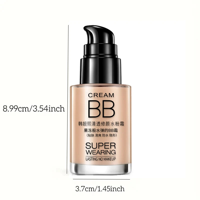 BB Foundation Cream Moisturizing Isolating Waterproof Sweat Proof Qme