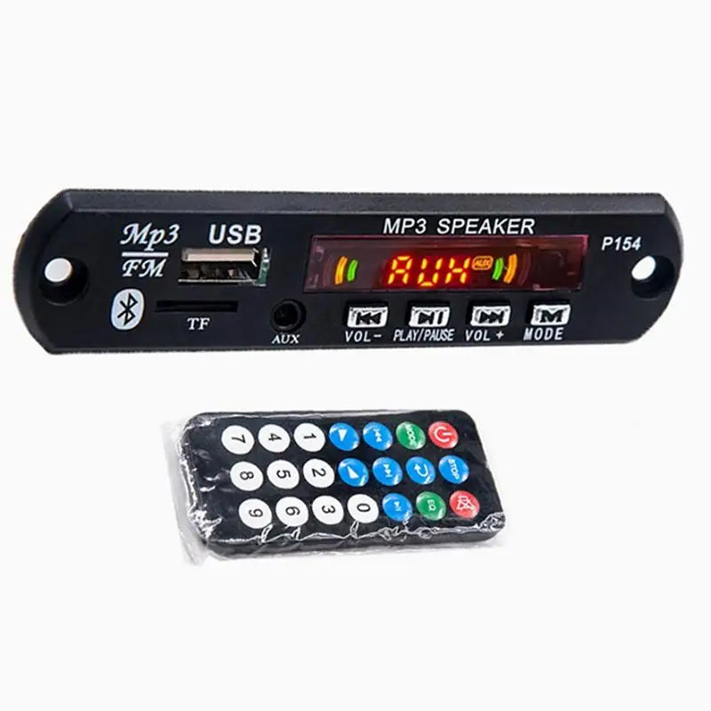 Car Bluetooth Music Player USB AUX TF Card Inputs Lossless Audio Qme