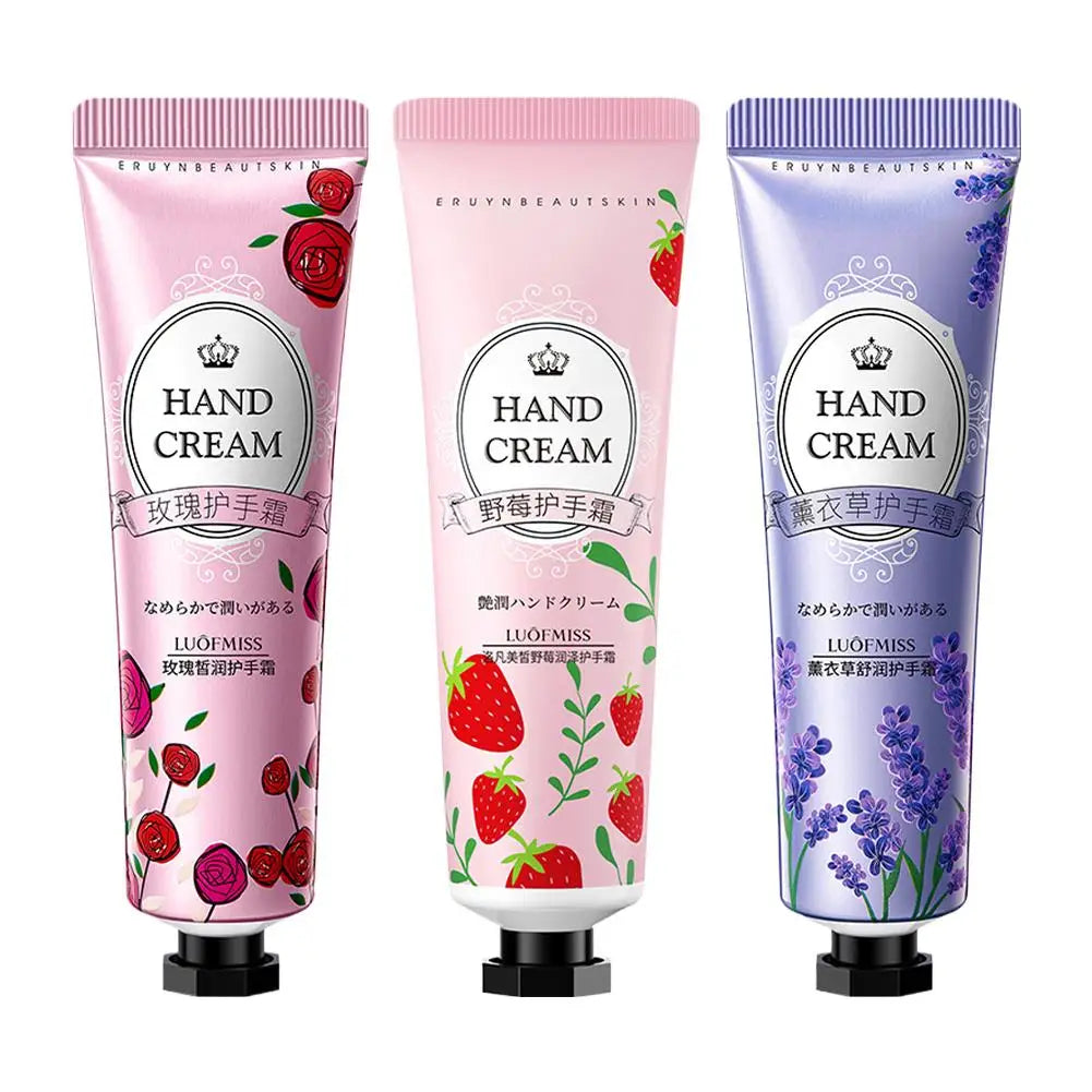 Plant Fruit Hand Cream Natural Fragrance Moisturizing Lotion Dry Qme