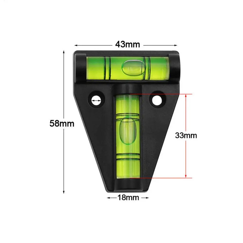 Camper Level T-type Spirit Compact Tripods Computer Monitor Factory Qme Black