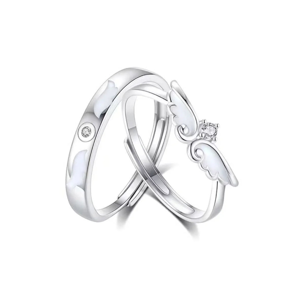 Fashion Y2K Star Zircon Crystal Rings for Women Girls Delicate Double Layer Open Ring Aesthetic Jewelry Accessories Party Gifts Qme 2 Pcs resizable