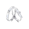 Fashion Y2K Star Zircon Crystal Rings for Women Girls Delicate Double Layer Open Ring Aesthetic Jewelry Accessories Party Gifts Qme 2 Pcs resizable