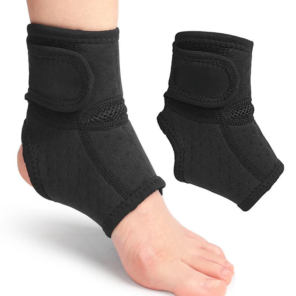Ankle Brace Ankle Compression Sleeve Foot Sleeve Adjustable Stable Ankle Compression Support Sleeve for Walking Running Sports Qme