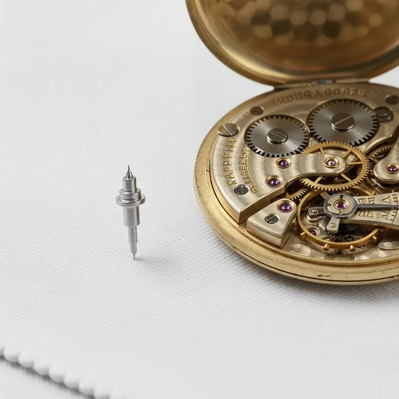 5Pcs Pocket Watch Pivot Pendulum Axis Sharp Cores Point Balance Wheel Tip Balance Shaft Watch Repair Parts Balance Wheel Shaft Qme