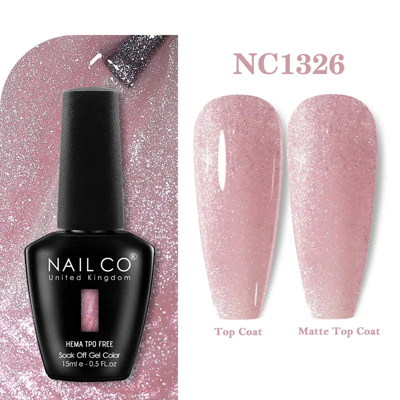 NAILCO Coat Base Gel Nail Polish Nails Art Semi Permanent Lacquer