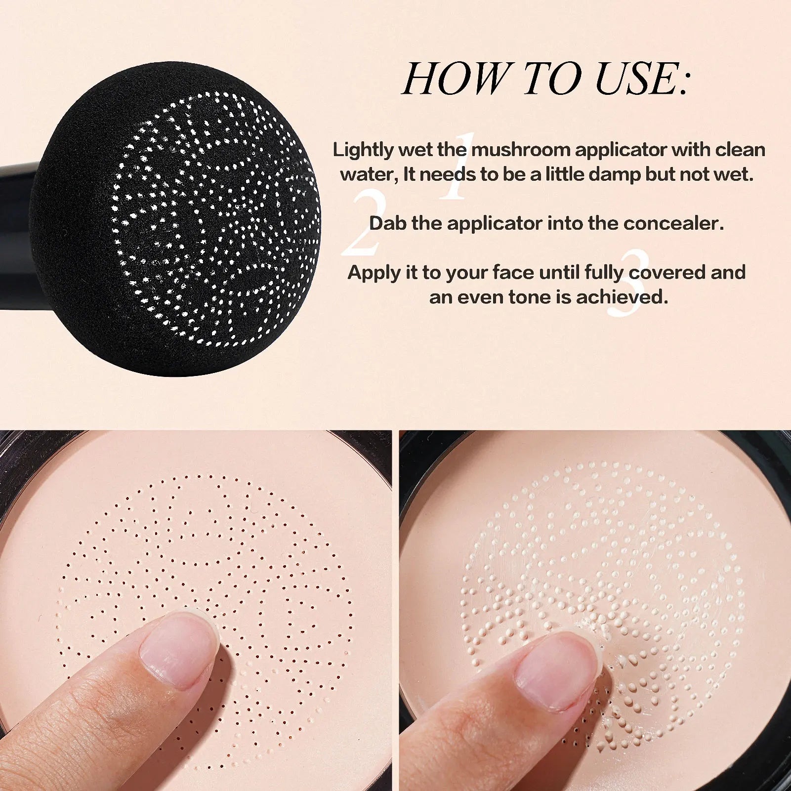 Air Cushion CC Cream BB Foundation Makeup Moisturizing Liquid Qme