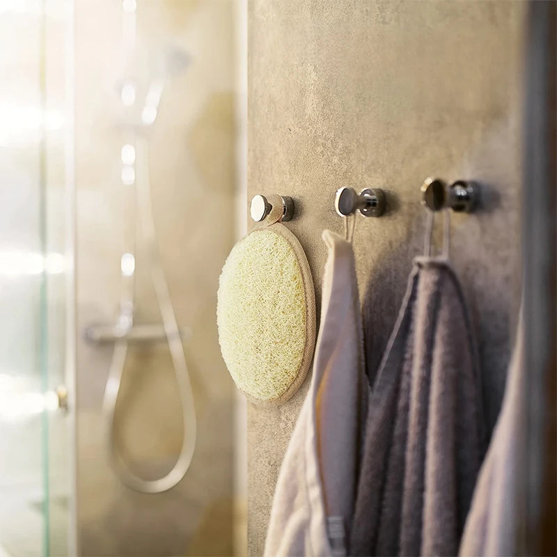 Natural Loofah Body Scrubber Soft Exfoliating Sponge Shower Bath Qme 1 Coffee