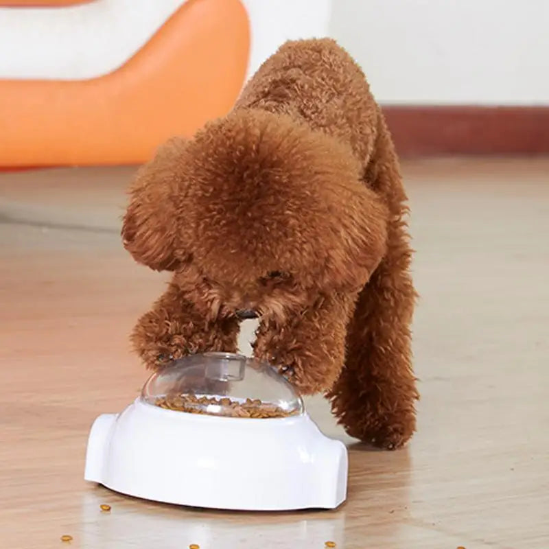 Interactive Dog Supports Dispenser Puppy Pet Tough Slow Feeder Qme