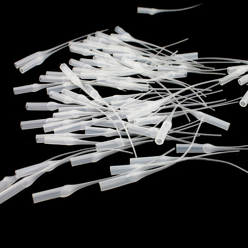100 Glue Micro-tips Plastic Bottle Tips Extender Precision Qme