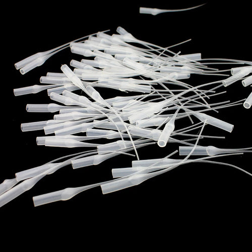 100 Glue Micro-tips Plastic Bottle Tips Extender Precision Qme