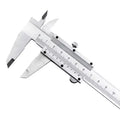 Professional Stainless Steel Vernier Caliper Gauge 0-150mm Sliding Gauge Measurement Tool Inside Outside Depth Step Micrometer Qme 0-150mm
