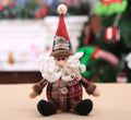 Santa Claus Doll Chirstmas Decorations Home Decor Table Elk Doll Christmas Ornaments Xmas Navidad Gifts Happy New Year 2025 Qme 2 AS PICTURE