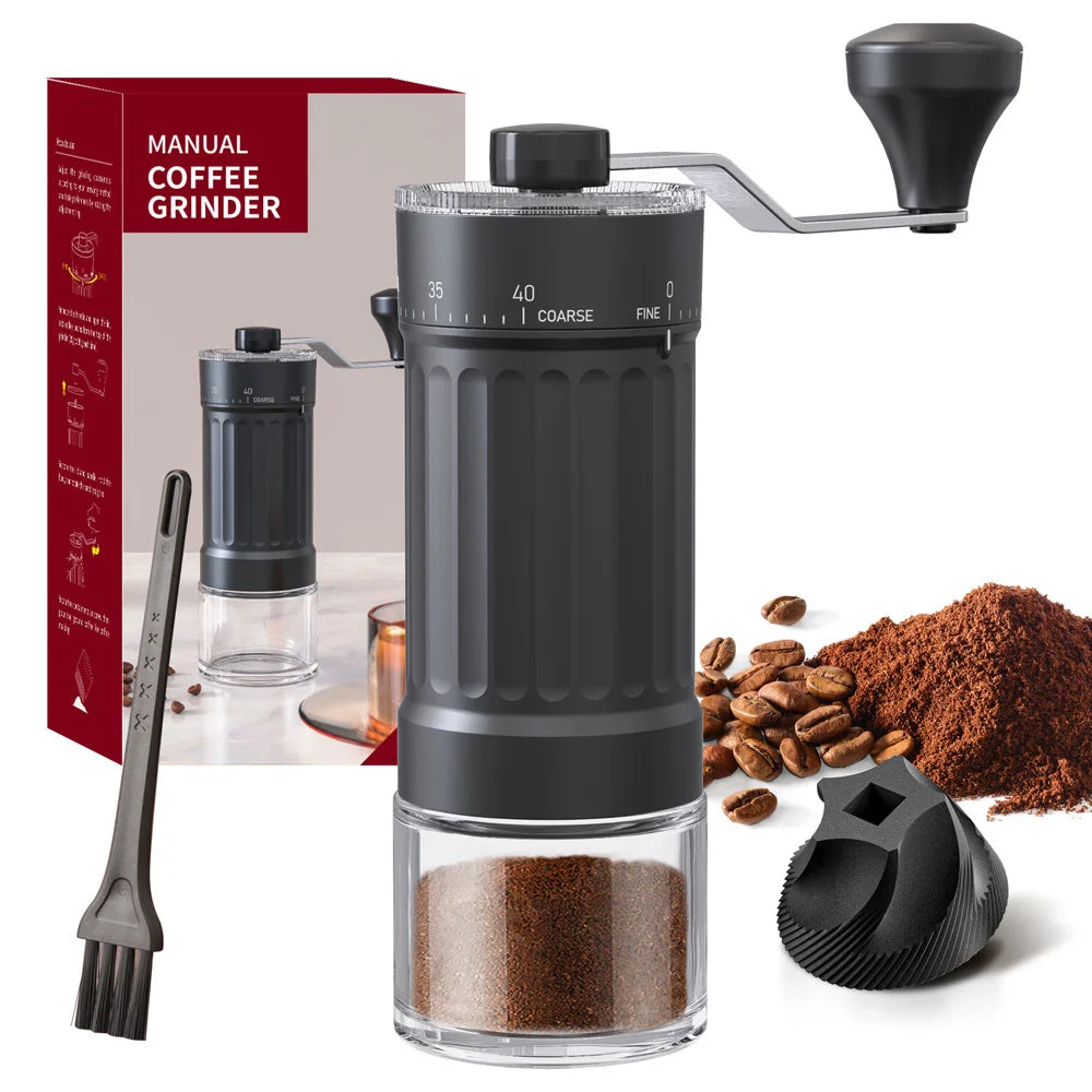 H Lightweight No need for electric hand grinder, coffee machine, coffee bean grinder, ready to use Qme KMDJ-HC