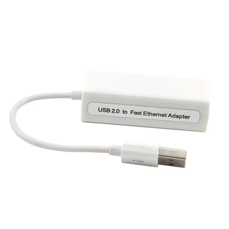 Network Card Lan Adapter for Tablet / PC / Laptop, 10/100Mbps USB 2.0 To RJ45 Qme