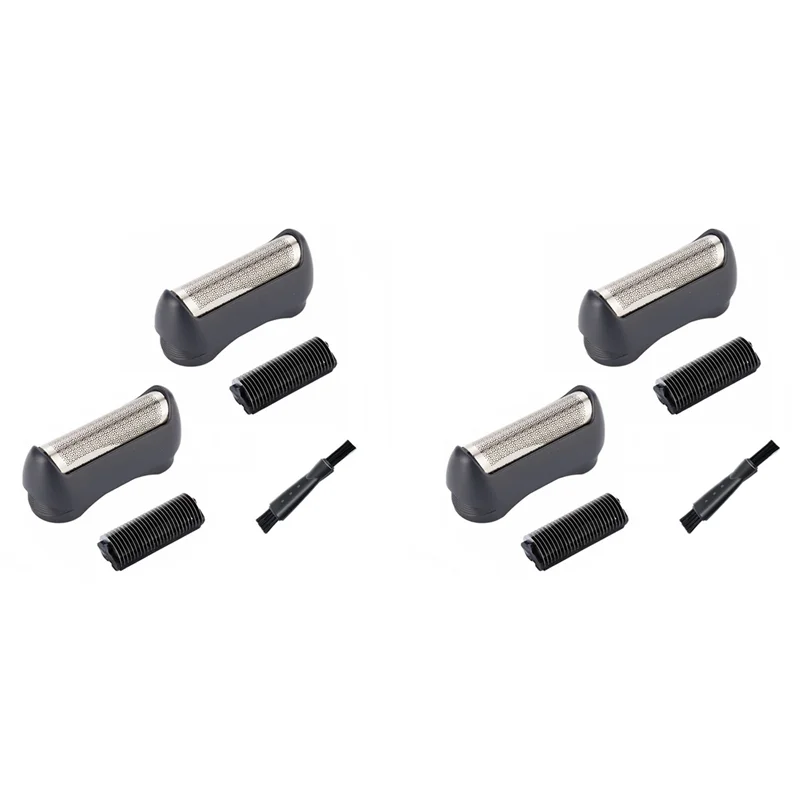 A02F-4X 11B Shaver Foil Cutter For Braun Series 110 120 130 140 150 Electric Shaving Head Shaving Mesh Grid Screen Qme As Shown