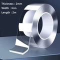 Waterproof Adhesive Reusable Nano Tape: Easy Apply To Seal Pools, Kitchens, for Home & Restaurant Use On Various Surfaces Qme T-2mm W-3cm L-2m