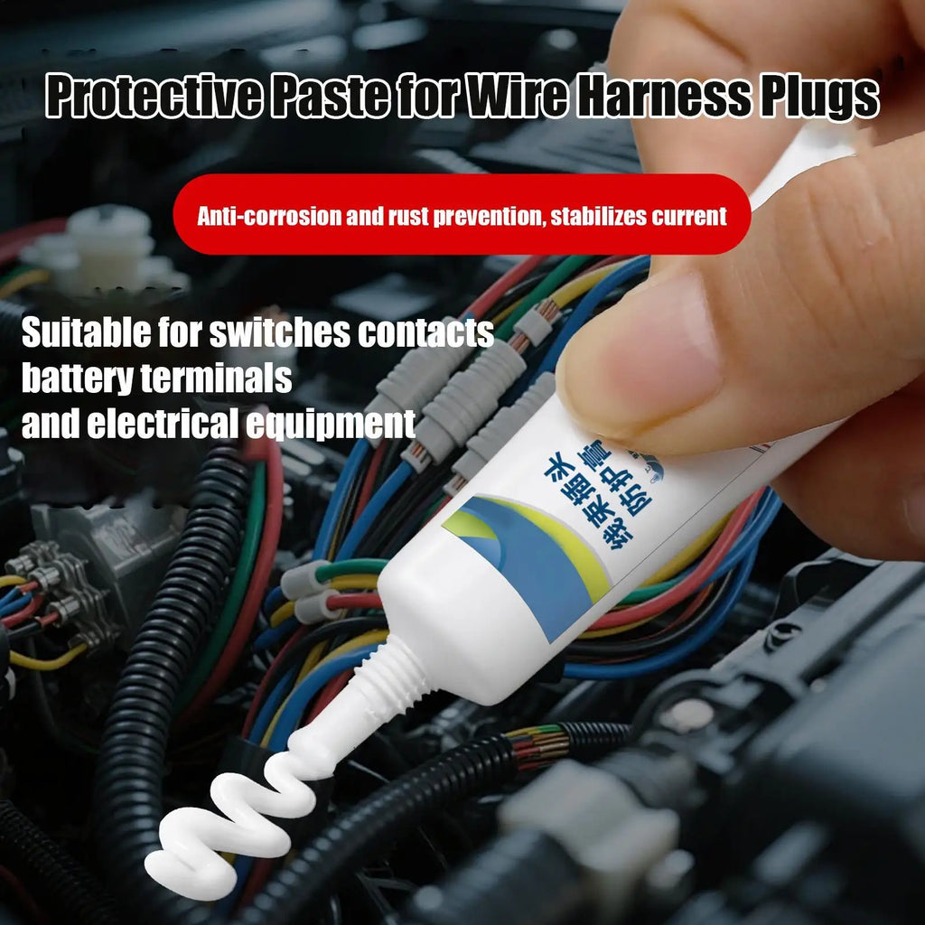 Battery Terminal Grease 5g Dielectric Conductive Paste Terminal Lubricating Paste for Automotive Marine Trailer Truck Household Qme