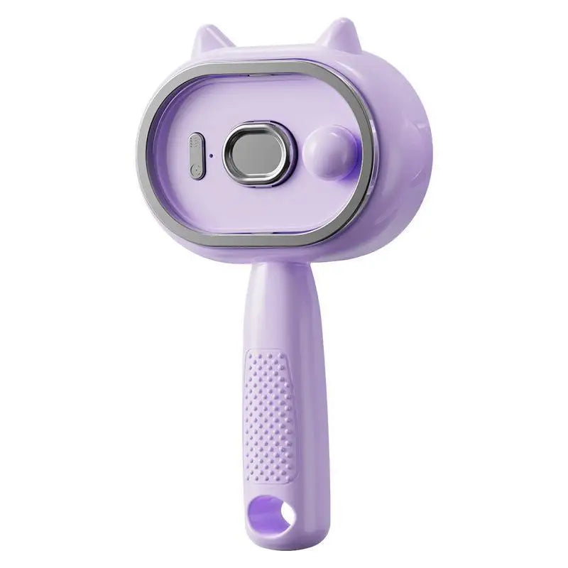 Cute Cat Ear Electric Spray Hair Brush Red Light Care Massage Qme
