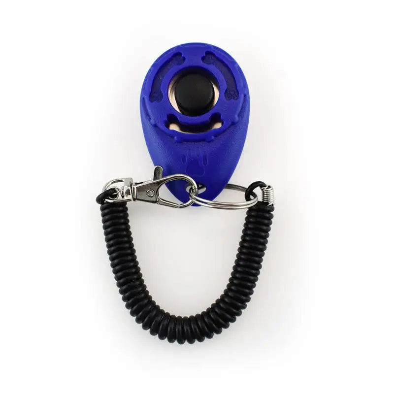 Key Chain Dog Training Clicker Aid Repeller Supplies Adjustable Wrist Qme A12