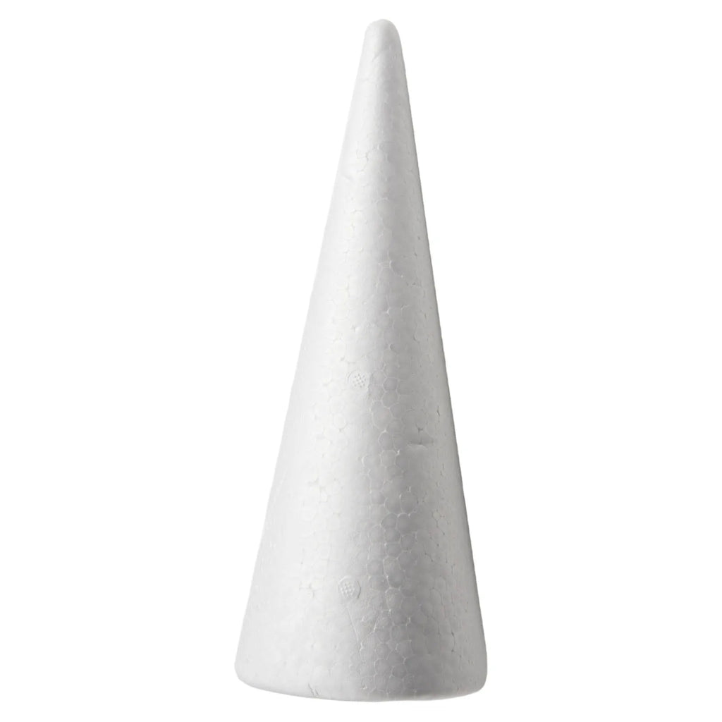 1pc Foam Cones Polystyrene For Crafts DIY Painting Triangle Tree Christmas Tree Flower Arrangement Props Festival Decorations Qme 20cmX7.9cm
