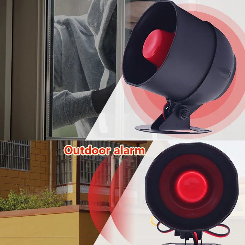 Wifi Siren Alarm System Wireless Loud Sound Alert Smart Life Qme