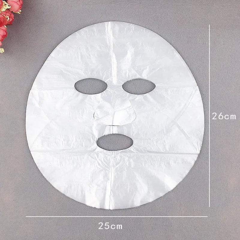 Disposable Face Plastic Film Full Cleaner Mask Neck Stickers Paper Qme