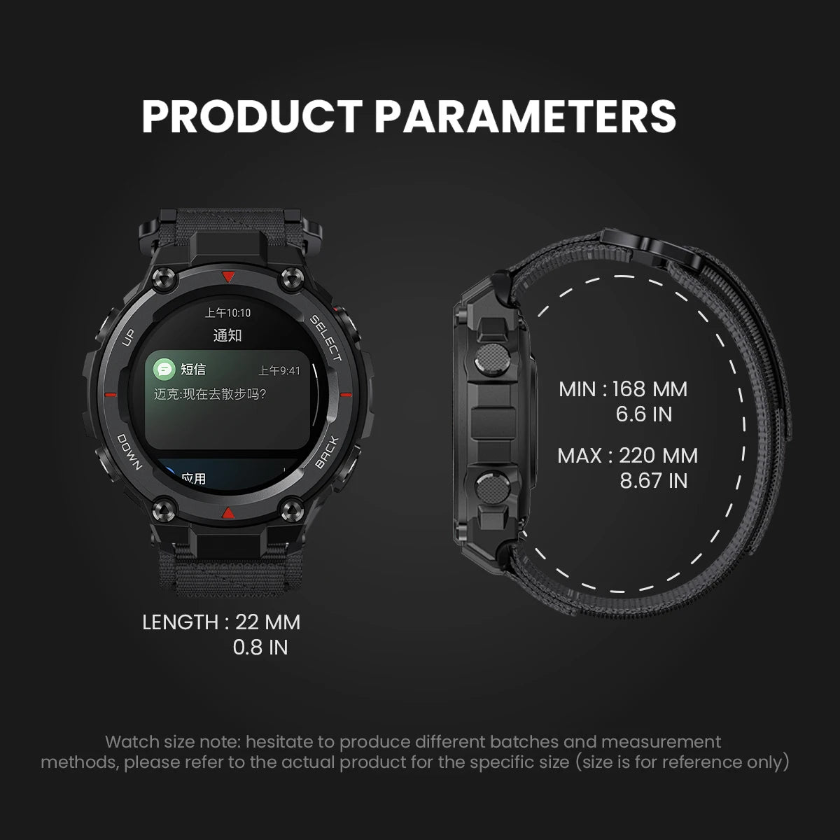 Nylon Strap For Amazfit T-rex 2 3 Ultra Watch Band For Huami Amazfit Trex Pro T Rex Sport Belt Smartwatch Bracelet Accessories Qme
