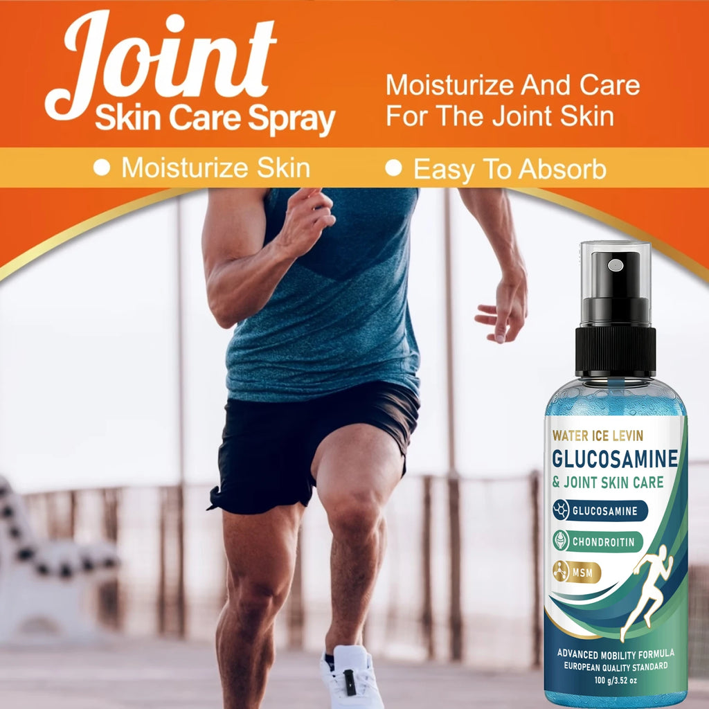 Advanced Mobility Glucosamine MSM Joint Spray, Collagen Hydrating Chondroitin Body Care Mist Qme