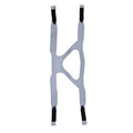 Universal Blue CPAP Headgear Replacement Respironics Resmed Straps Qme Gray