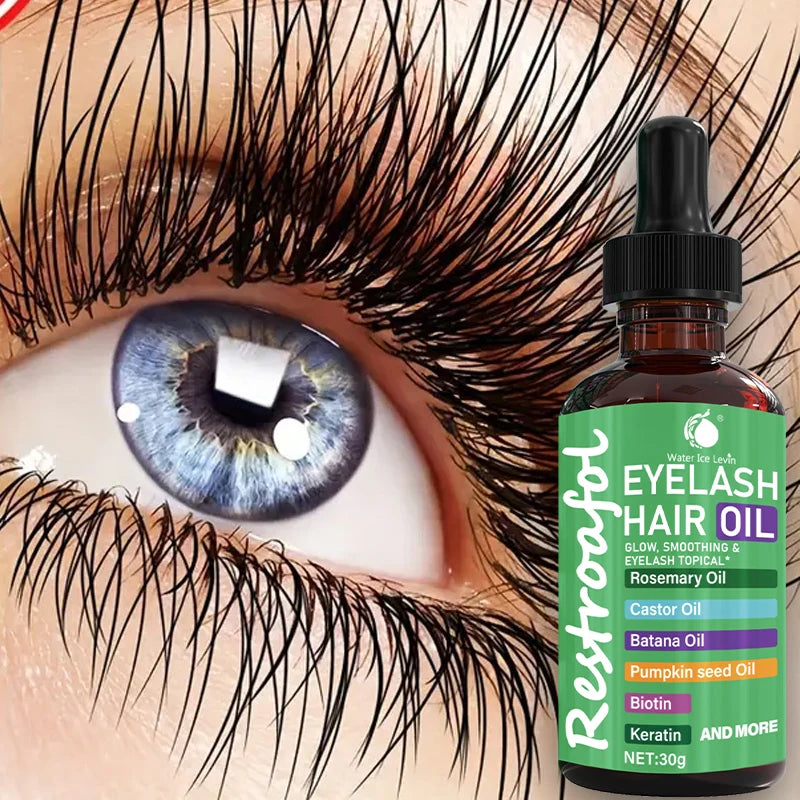 Plant-Based Castor Oil, Rich in Castor Seed Oil, Suitable for Eyelashes, Hair, and Nails, Deeply Moisturizing, Easy to Absorb, Non-Irritating, Suitable for Both Men and Women Qme