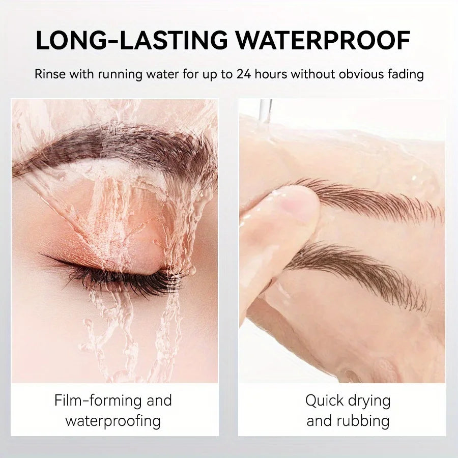 COAST BABY 2 Forks Tip Microblading Eyebrow Pen Waterproof Natural Qme