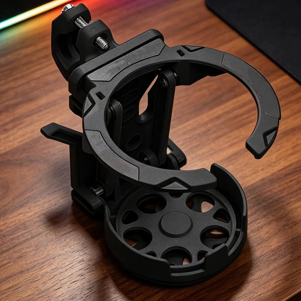 Bike Cup Holder Foldable Bicycle Drink Mount Motorcycle Water Bottle Holder for Men Women Bikers Cyclists Riders Motorcyclists Qme