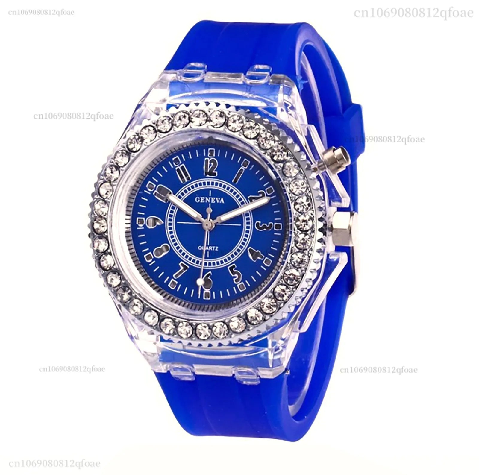 2026 Luminous Colorful LED Luminous Watch for Male and Female Students, Fluorescent Quartz Hand for Male and Female Students Qme Bu