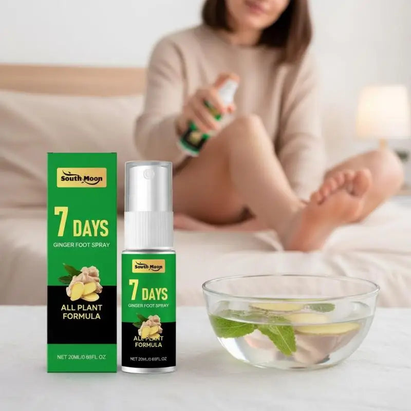 Foot Deodorant Antiperspirant Spray Non Pungent Odor Removal Qme